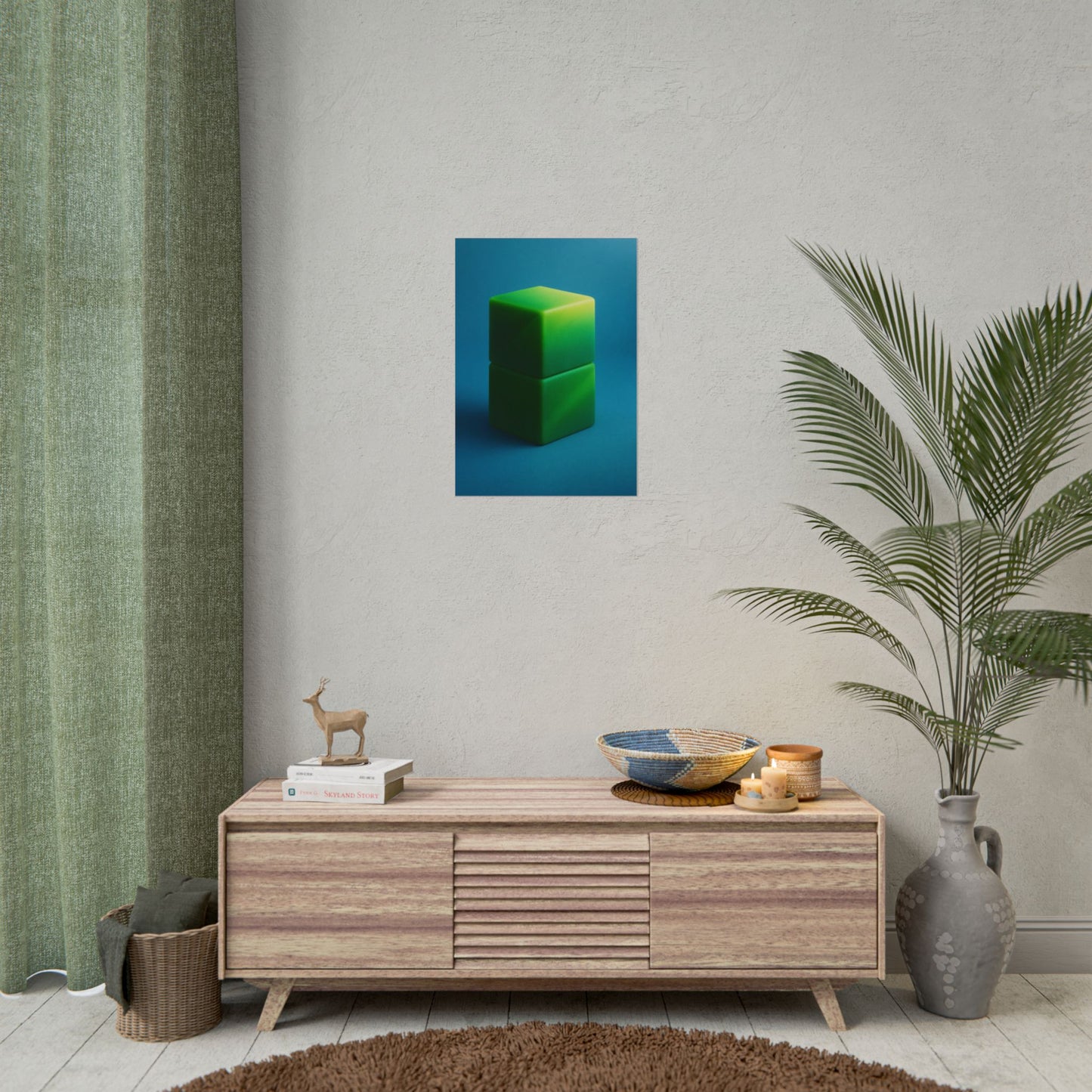 Chlorophyll Cubes