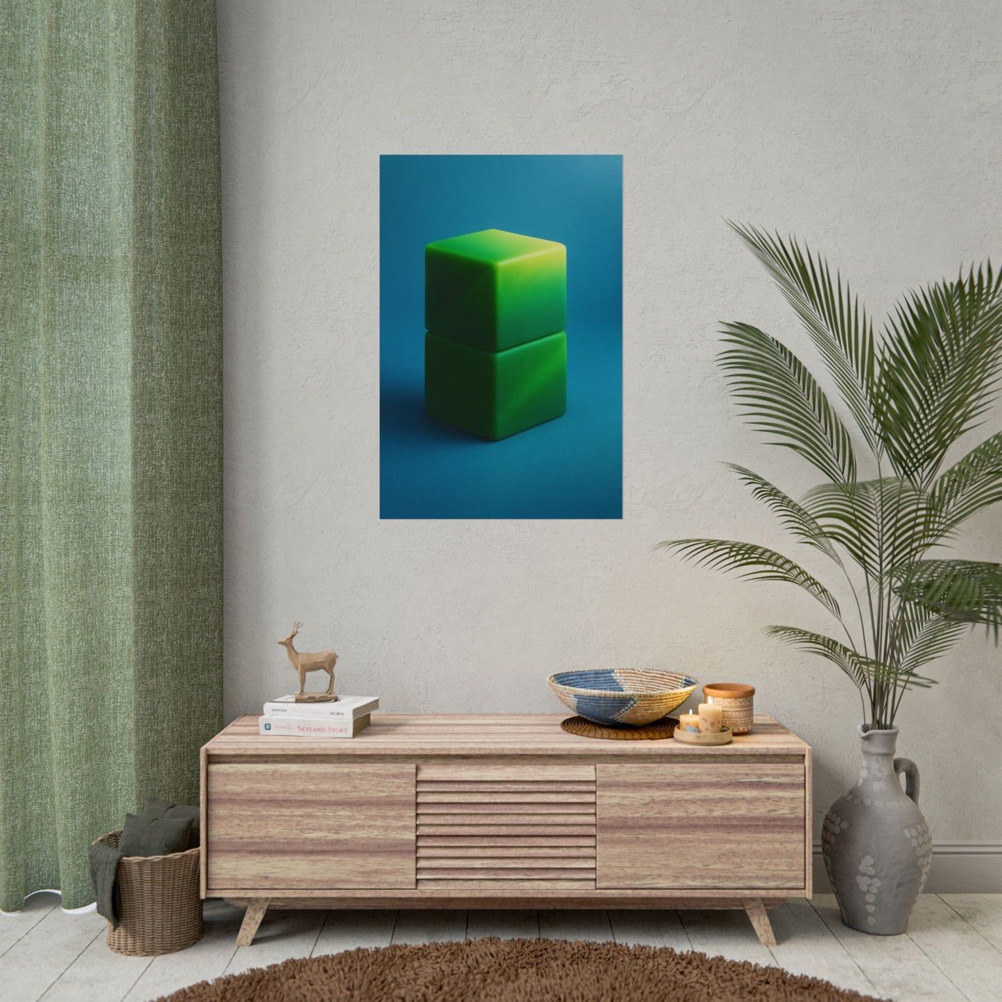Chlorophyll Cubes
